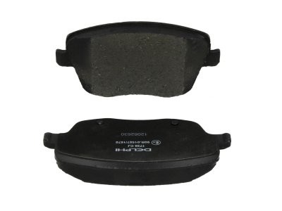 Set plăcuțe frână față, DELPHI , pentru: SEAT CORDOBA, IBIZA III; SKODA FABIA I, FABIA I PRAKTIK, FABIA II, ROOMSTER, ROOMSTER PRAKTIK; VW JETTA III, POLO, POLO IV 1.0-2.0 08.99-05.15