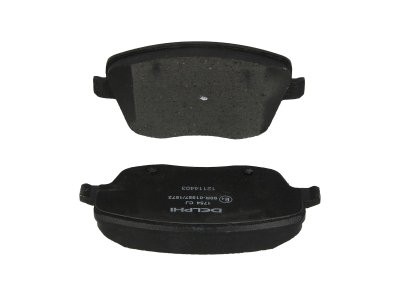 Set plăcuțe frână față, DELPHI , pentru: SEAT CORDOBA, IBIZA III; SKODA FABIA I, FABIA I PRAKTIK, FABIA II, ROOMSTER, ROOMSTER PRAKTIK; VW POLO, POLO IV 1.0-2.0 08.99-05.15