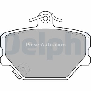 Set plăcuțe frână față, DELPHI , pentru: SMART CABRIO, CITY-COUPE, CROSSBLADE, FORTWO, ROADSTER 0.6-Electric 07.98-