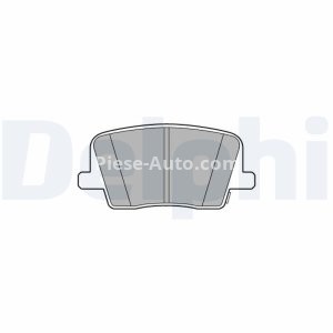 Set plăcuțe frână spate, DELPHI , pentru: SSANGYONG REXTON 2.0/2.2D 07.17-