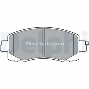 Set plăcuțe frână față, DELPHI , pentru: SUBARU FORESTER, IMPREZA, XV 1.6/2.0/2.0H 10.16-