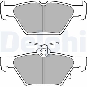 Set plăcuțe frână spate, DELPHI , pentru: SUBARU FORESTER, IMPREZA, LEGACY VI, LEVORG, OUTBACK, XV 1.6-3.6 07.14-