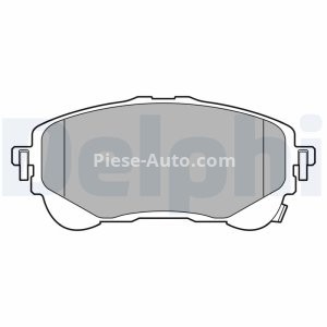Set plăcuțe frână față, DELPHI , pentru: SUZUKI SWACE; TOYOTA COROLLA, YARIS CROSS 1.2-2.0H 10.18-