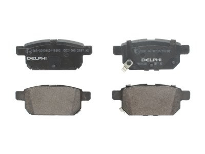 Set plăcuțe frână spate, DELPHI , pentru: SUZUKI BALENO, S-CROSS, SWIFT IV, SWIFT V, SX4 S-CROSS, VITARA 1.0-1.6D 10.10-