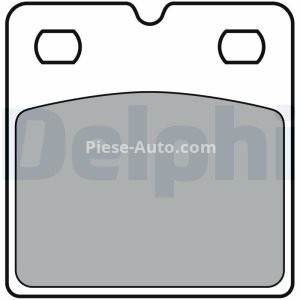 Set plăcuțe frână spate, DELPHI , pentru: TESLA MODEL S, MODEL X; ASTON MARTIN DBS VOLANTE, DBSTAGE, RAPIDE, VANQUISHTAGE, VANTAGE VOLANTE 4.7/6.0/Electric 09.07-