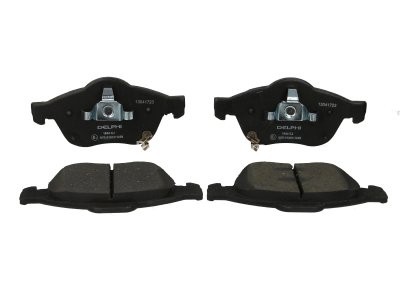 Set plăcuțe frână față, DELPHI , pentru: TOYOTA AVENSIS, AVENSIS VERSO 1.6-2.0D 09.97-11.09