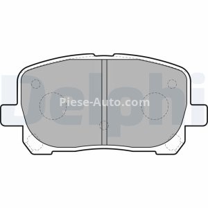 Set plăcuțe frână față, DELPHI , pentru: TOYOTA AVENSIS VERSO, NOAH/VOXY 1.8-2.4 05.01-12.10