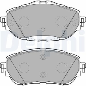 Set plăcuțe frână față, DELPHI , pentru: TOYOTA AURIS, COROLLA 1.2-2.0D 10.12-08.19