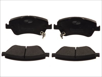 Set plăcuțe frână față, DELPHI , pentru: TOYOTA AURIS, COROLLA 1.33-1.8H 10.06-07.14