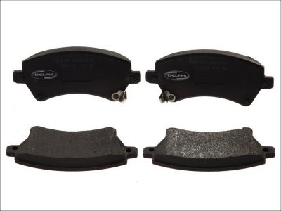 Set plăcuțe frână față, DELPHI , pentru: TOYOTA COROLLA 1.4-2.0D 01.01-03.08
