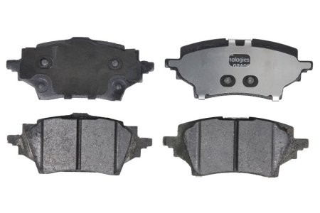 Set plăcuțe frână spate, DELPHI (cu un tampon de amortizare), pentru: TOYOTA C-HR, COROLLA 1.2-2.0H 10.16-