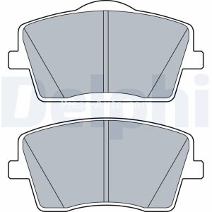 Set plăcuțe frână față, DELPHI , pentru: VOLVO XC40 1.5-Electric 10.17-