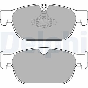 Set plăcuțe frână față, DELPHI (cu un tampon de amortizare), pentru: VOLVO C40, S60 III, S90 II, V60 II, V90 II, XC40, XC60 II, XC90 II 1.5-Electric 09.14-