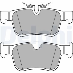 Set plăcuțe frână spate, DELPHI , pentru: VOLVO S60 III, S90 II, V60 II, V90 II, XC60 II 2.0-2.0H 03.16-