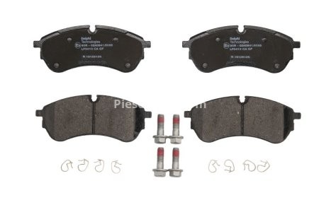 Set plăcuțe frână față, DELPHI , pentru: VW CRAFTER, GRAND CALIFORNIA CAMPER 2.0D/Electric 09.16-