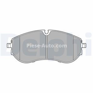 Set plăcuțe frână față, DELPHI (cu accesorii; cu un tampon de amortizare), pentru: VW CRAFTER, GRAND CALIFORNIA CAMPER 2.0D/Electric 09.16-
