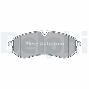Set plăcuțe frână spate, DELPHI , pentru: VW CRAFTER, GRAND CALIFORNIA CAMPER 2.0D 09.16-