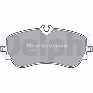 Set plăcuțe frână spate, DELPHI (cu un tampon de amortizare), pentru: VW AMAROK, CRAFTER, GRAND CALIFORNIA CAMPER 2.0-Electric 09.10- 3