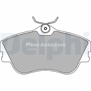 Set plăcuțe frână față, DELPHI , pentru: VW CALIFORNIA T4 CAMPER, TRANSPORTER T4 1.8-2.5D 07.90-06.03 3