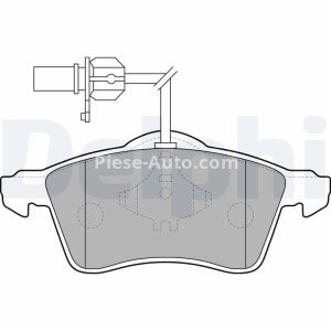 Set plăcuțe frână față, DELPHI , pentru: VW CALIFORNIA T4 CAMPER, TRANSPORTER T4 1.9D-2.8 07.90-06.03