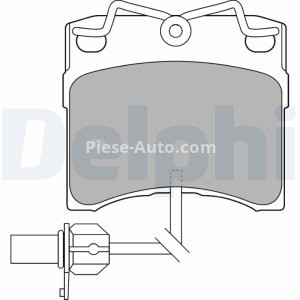 Set plăcuțe frână față, DELPHI , pentru: VW CALIFORNIA T4 CAMPER, TRANSPORTER T4 1.9D-2.8 07.90-06.03 3