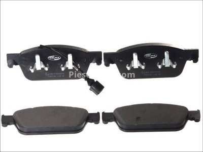 Set plăcuțe frână față, DELPHI , pentru: VW CALIFORNIA T5 CAMPER, CALIFORNIA T6 CAMPER, MULTIVAN T5, MULTIVAN T6, TRANSPORTER T5, TRANSPORTER T6, TRANSPORTER T6 / CARAVELLE T6 2.0/2.0CNG/2.0D 11.03-