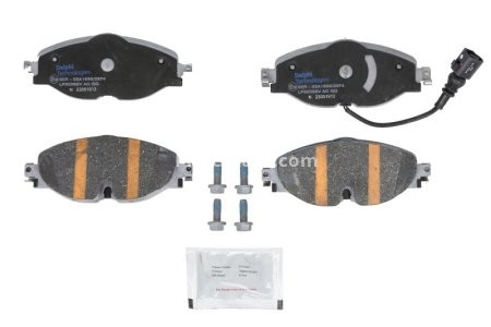 Set plăcuțe frână față, DELPHI , pentru: VW GOLF VII Electric 03.14-01.21
