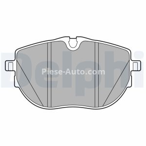 Set plăcuțe frână față, DELPHI (cu accesorii; cu un tampon de amortizare), pentru: VW CALIFORNIA T6 CAMPER, MULTIVAN T6, TRANSPORTER T6, TRANSPORTER T6 / CARAVELLE T6 2.0/2.0D/Electric 04.15-