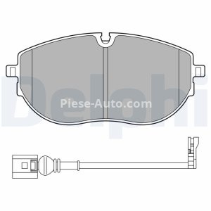 Set plăcuțe frână față, DELPHI (cu accesorii; cu un tampon de amortizare), pentru: VW CALIFORNIA T6 CAMPER, MULTIVAN T6, TRANSPORTER T6, TRANSPORTER T6 / CARAVELLE T6 2.0D 04.15- 3