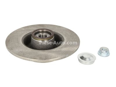 Disc frână spate ABE  (cu inel ABS) pentru: DACIA SANDERO II; NISSAN NOTE; RENAULT CLIO III, CLIO III/HATCHBACK, MEGANE II, MODUS, SANDERO/STEPWAY II, THALIA II 0.9-2.0 09.02-