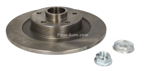 Disc frână spate ABE  (cu inel ABS) pentru: RENAULT CLIO II, CLIO IV/HATCHBACK, GRAND SCENIC II, KAPTUR, LAGUNA III, LATITUDE, MODUS, SANDERO/STEPWAY I, TALISMAN 0.9-Electric 11.04-