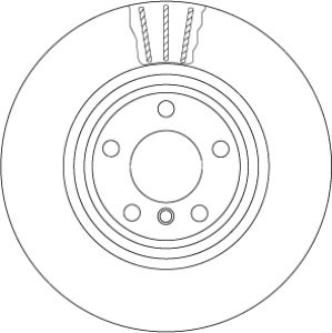 Disc frână TRW din doua piese ,spate, pentru: BMW 1 (F20), 1 (F21), 2 (F22, F87), 2 (F23), 3 (F30, F80), 3 (F31), 3 GRAN TURISMO (F34), 4 (F32, F82) 1.5-3.0 07.11-