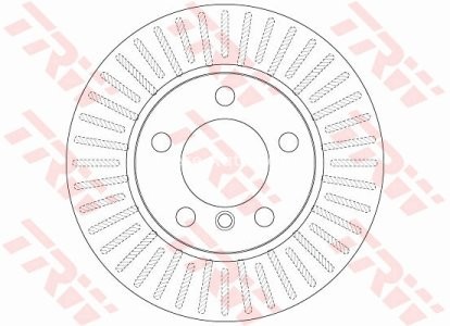 Disc frână TRW ,față, pentru: BMW 1 (E87), 1 (F20), 1 (F21), 2 (F22, F87), 2 (F23) 1.5-2.0D 06.04- 3