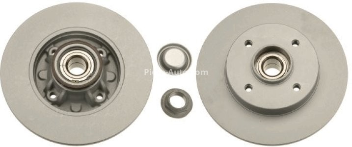 Disc frână TRW cu rulment ,spate, (cu inel ABS) pentru: DS DS 4; CITROEN C4 I, C4 II, DS4; PEUGEOT 308, 308 I, 308 I/KOMBI 1.2-2.0D 11.04- 3