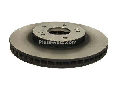 Disc frână TRW ,față, pentru: DODGE CALIBER; HYUNDAI SANTA FÉ I, TUCSON; KIA SPORTAGE II; MITSUBISHI OUTLANDER II 1.8-2.7 02.01-