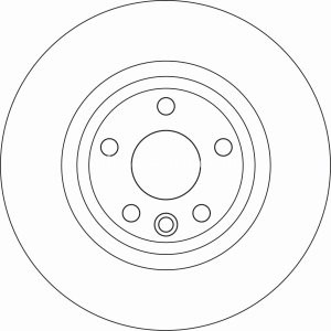 Disc frână TRW ,spate, pentru: LAND ROVER DISCOVERY SPORT 2.0-2.2D 09.14-