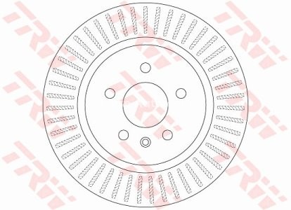 Disc frână TRW ,spate, pentru: OPEL ZAFIRA C 1.4-2.0D 10.11- 3