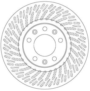 Disc frână TRW ,față, pentru: PEUGEOT 308 II, 308 III, 308 II/KOMBI, 308/HATCHBACK 1.2-2.0D 09.13- 3