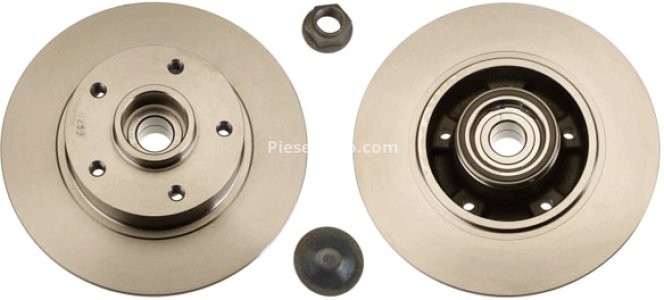Disc frână TRW cu rulment ,spate, (cu inel ABS) pentru: RENAULT CLIO IV, CLIO IV/HATCHBACK, CLIO IV/KOMBI, FLUENCE, GRAND SCENIC III, LATITUDE, MEGANE, MEGANE III 0.9-2.0D 11.08- 3