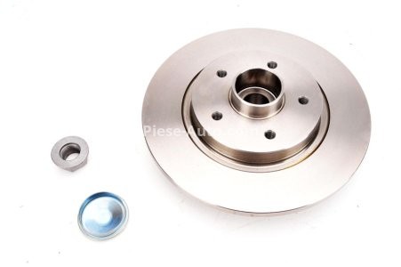 Disc frână TRW cu rulment ,spate, (cu inel ABS) pentru: RENAULT KANGOO BE BOP, KANGOO EXPRESS, KANGOO II, LATITUDE 1.2-Electric 02.08-