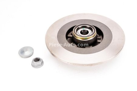 Disc frână TRW cu rulment ,spate, (cu inel ABS) pentru: RENAULT LAGUNA III, LATITUDE, TWINGO III, TWIZY 0.9-Electric 10.07-