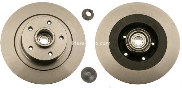 Disc frână TRW cu rulment ,spate, (cu inel ABS) pentru: RENAULT LAGUNA, LATITUDE 1.5D-3.5 09.08- 3