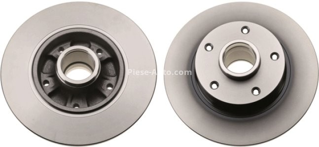 Disc frână TRW ,spate, (nici un inel al transmitatorului de impuls ABS) pentru: RENAULT FLUENCE, MEGANE, MEGANE III 1.2-2.0D 11.08- 3