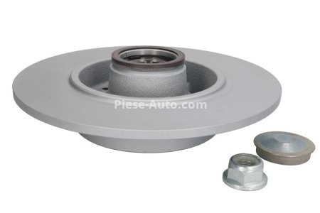 Disc frână ATE, spate, cu rulment (cu inel ABS) pentru: RENAULT FLUENCE, MEGANE III 1.2-2.0D 11.08-