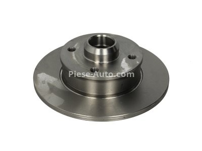 Disc frână ATE, spate,  (cu inel ABS) pentru: SEAT CORDOBA, CORDOBA VARIO, CORDOBA VARIO/KOMBI, IBIZA II, LEON, TOLEDO I; VW CORRADO, GOLF II, GOLF III, GOLF IV 1.0-2.2 08.83-06.06