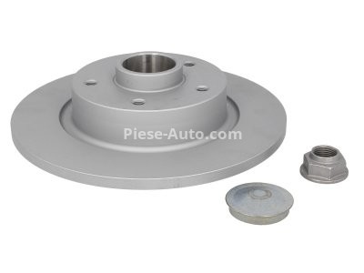 Disc frână ATE, spate, cu rulment (cu inel ABS) pentru: RENAULT FLUENCE, GRAND SCENIC III, LATITUDE, SCENIC III 1.2-Electric 02.09-
