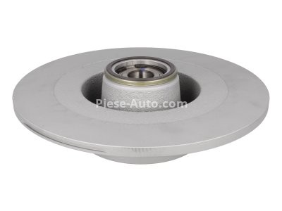 Disc frână ATE, spate, cu rulment (cu inel ABS) pentru: RENAULT LAGUNA, LATITUDE 1.5D-3.5 09.08-
