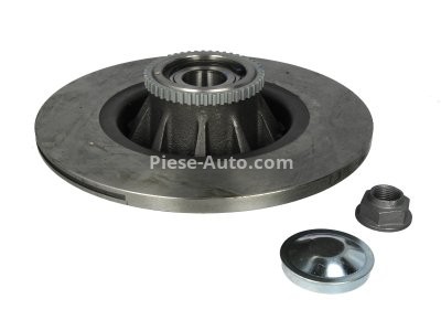 Disc frână ATE, spate, cu rulment (cu inel ABS) pentru: NISSAN PRIMASTAR; OPEL VIVARO A; RENAULT TRAFIC II 1.9D-2.5D 02.01-