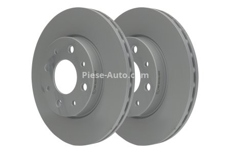 Disc frână ATE, față, pentru: FIAT 500, 500 C, PANDA, PANDA/HATCHBACK; FORD KA 1.2-1.4CNG 09.03- 3