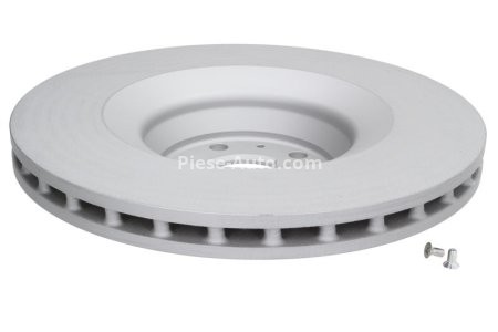 Disc frână ATE, față,  (puternic carbonatat; cu suruburi) pentru: AUDI A6 ALLROAD C6, A6 C6 2.0-4.2 05.04-08.11 2